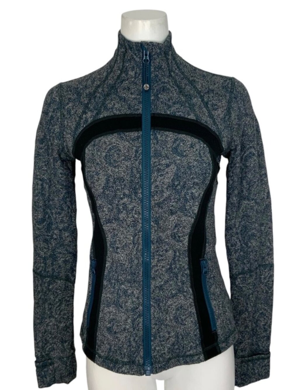 Lululemon Define Jacket  Brushed 8 Herringbone Alberta Lake